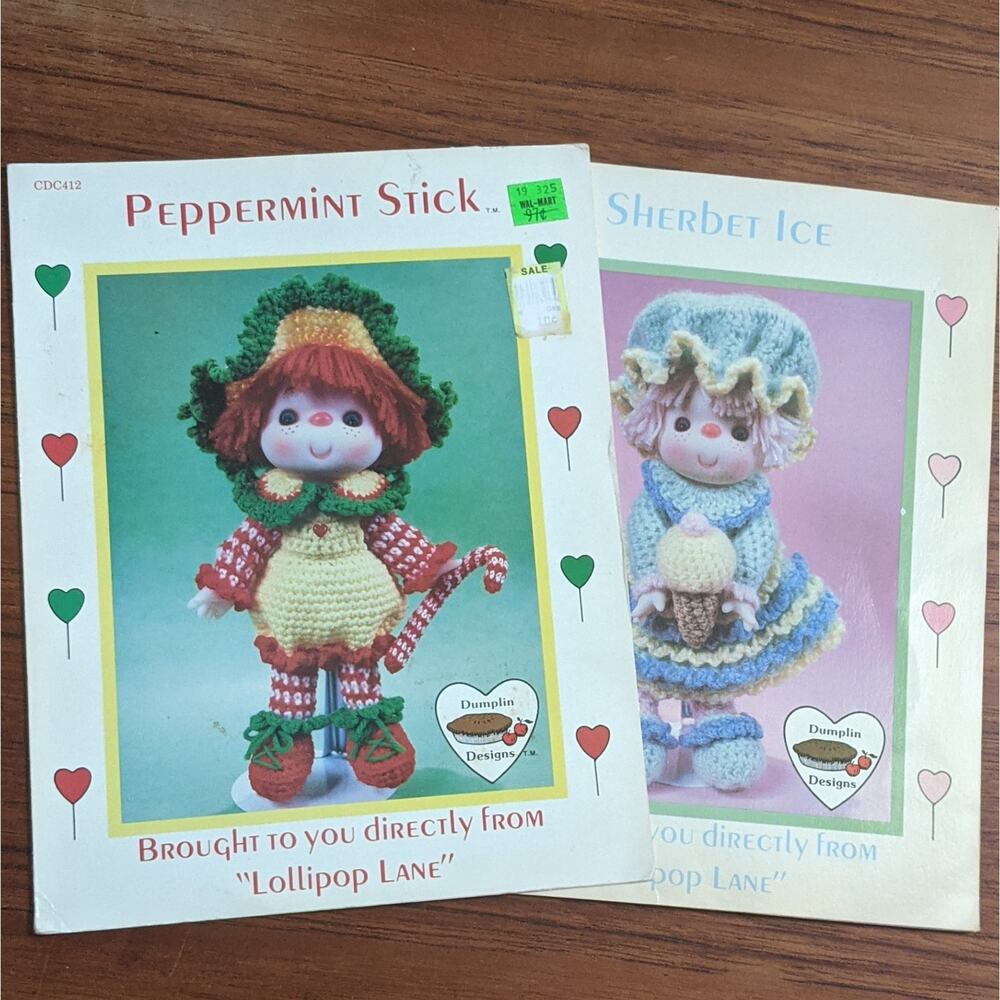 2 Lollipop Lane Crochet Pattern Booklets
